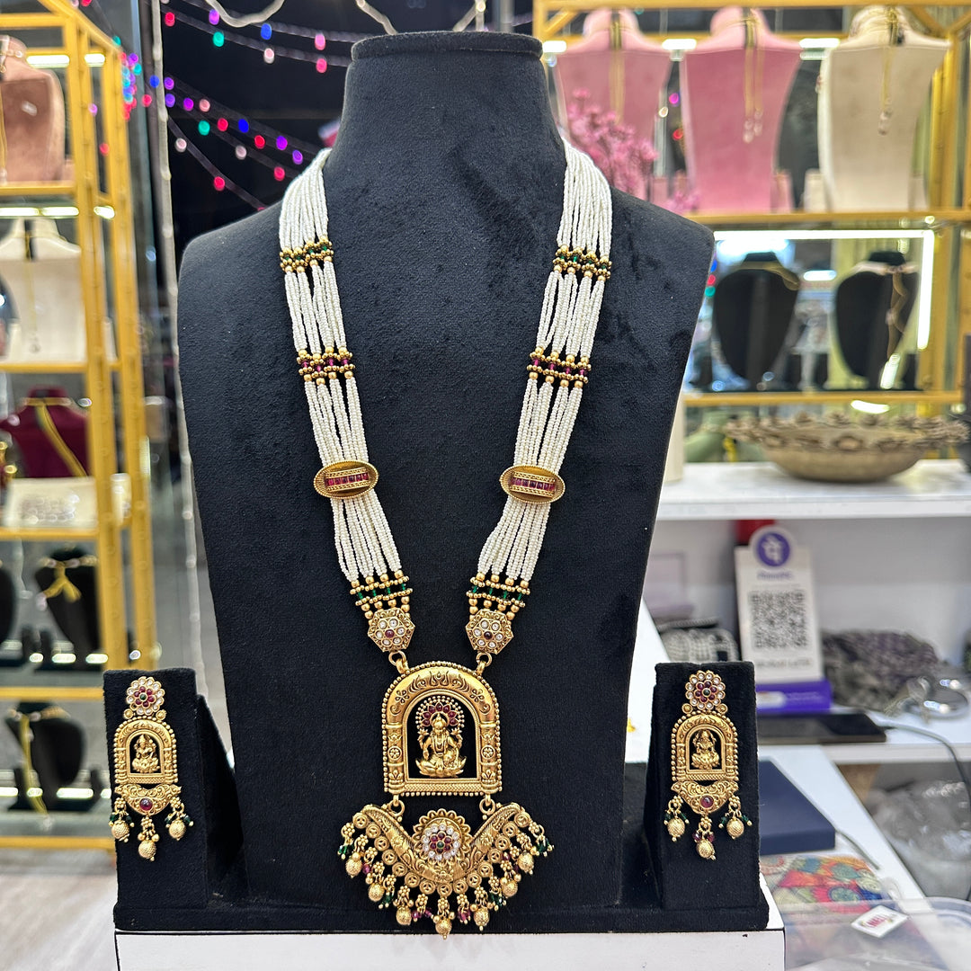 Nupur Long Rajwadi Necklace