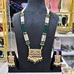 Load image into Gallery viewer, Kashmi Moti Long Rajwadi Set