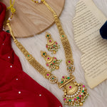 Load image into Gallery viewer, Surbhi Long Rajwadi Necklace