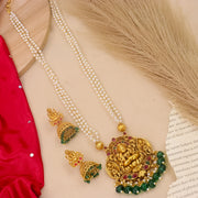 Temple Brass Long Necklace