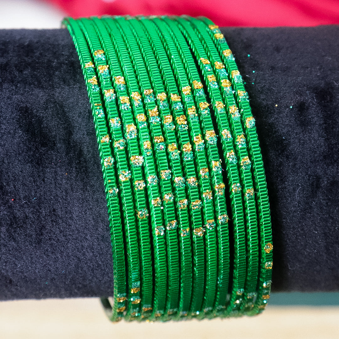 Vamila Shimmer Metal Bangles (Dozen)