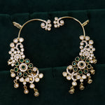Load image into Gallery viewer, Yosha Mossianite Earcuff - Green