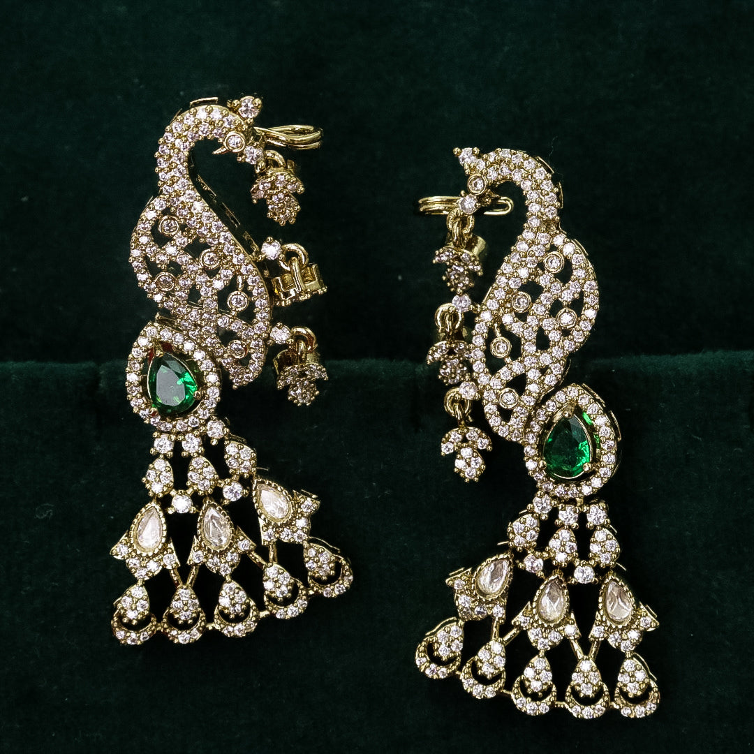 Nisha Mossianite Earcuff