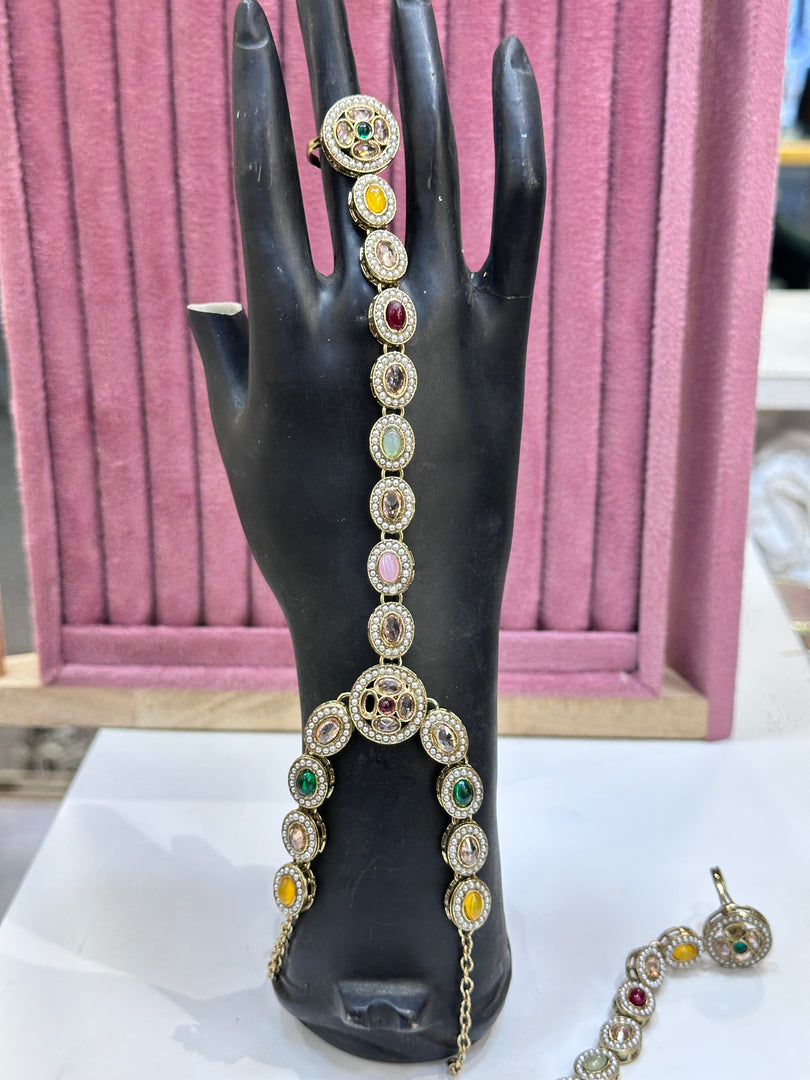 Multi Colour Reverse AD Hathpanja