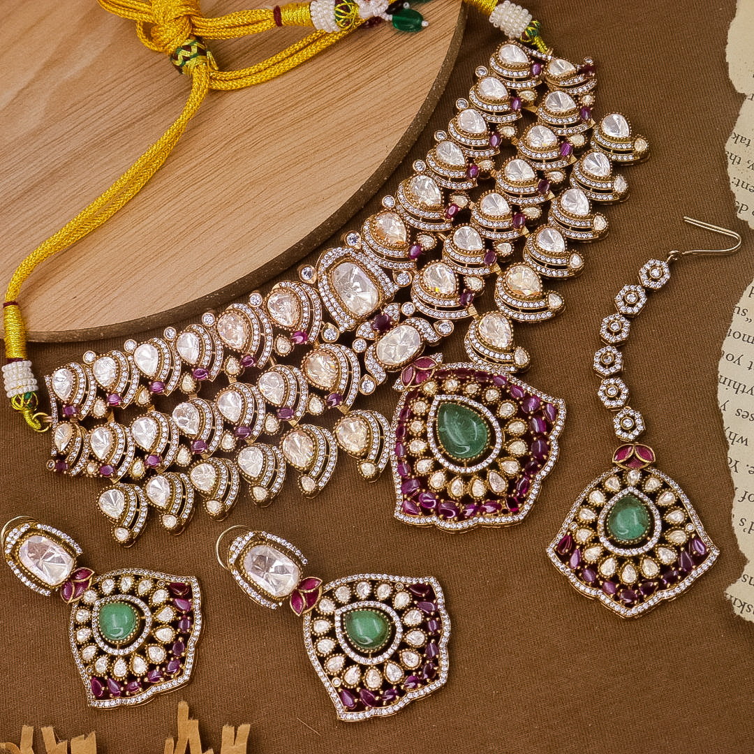 Designer Ruhi Moissianite Choker