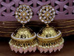 Load image into Gallery viewer, Gulnar Jhumka - Peach
