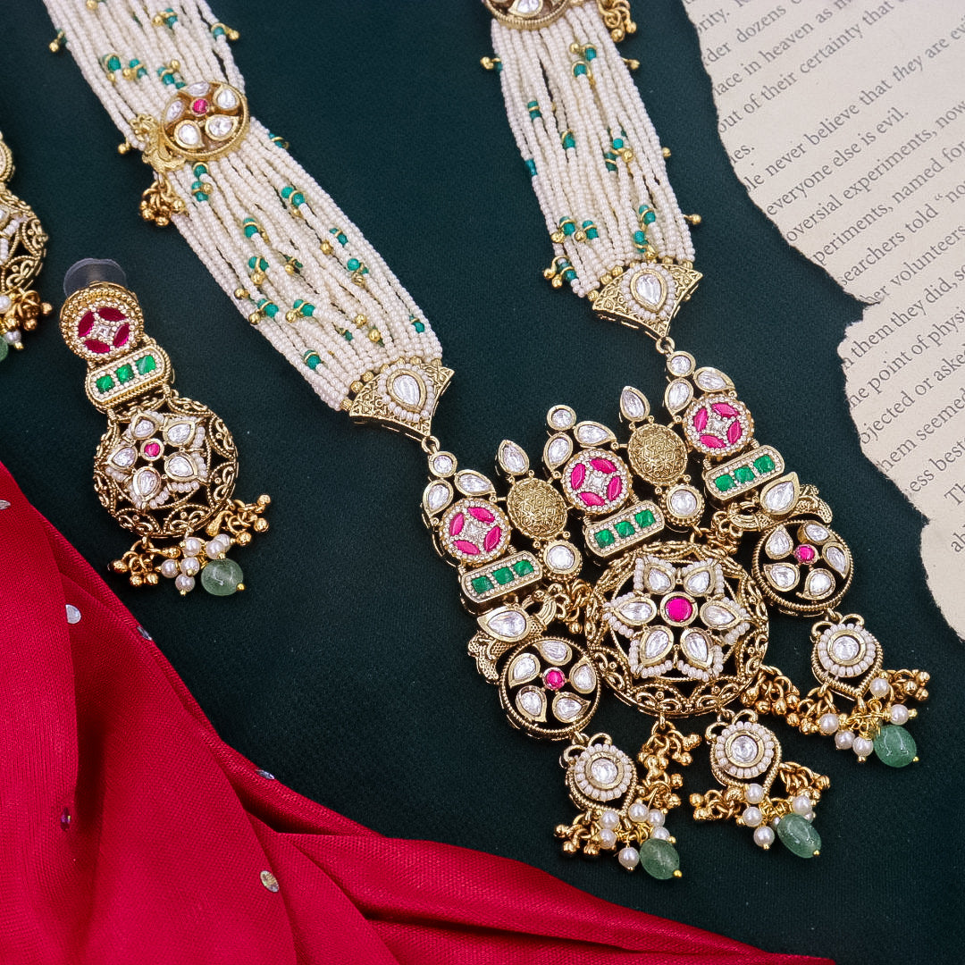 Lara Swaroski Premuim Long Necklace