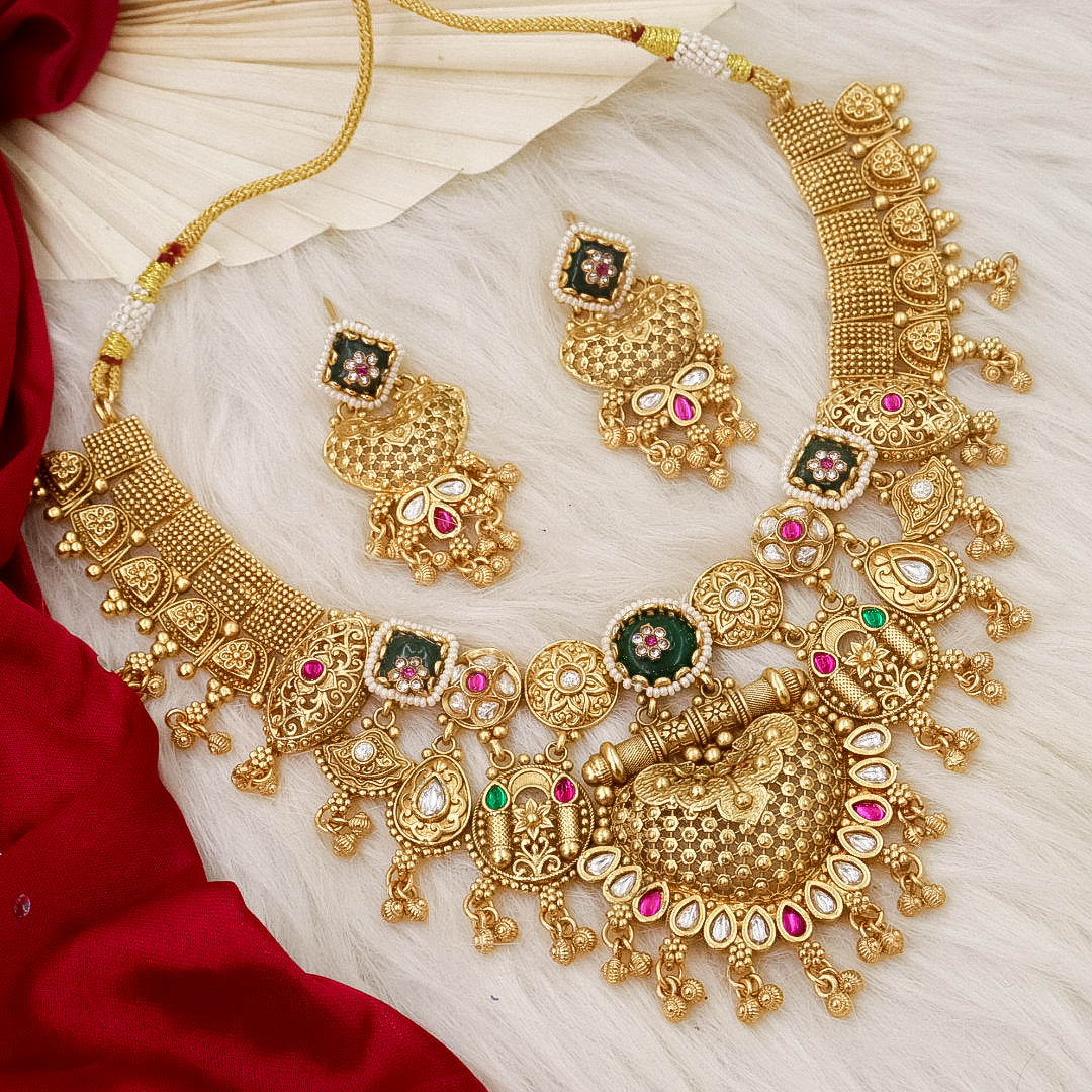Waiza Statement  Hertiage Necklace