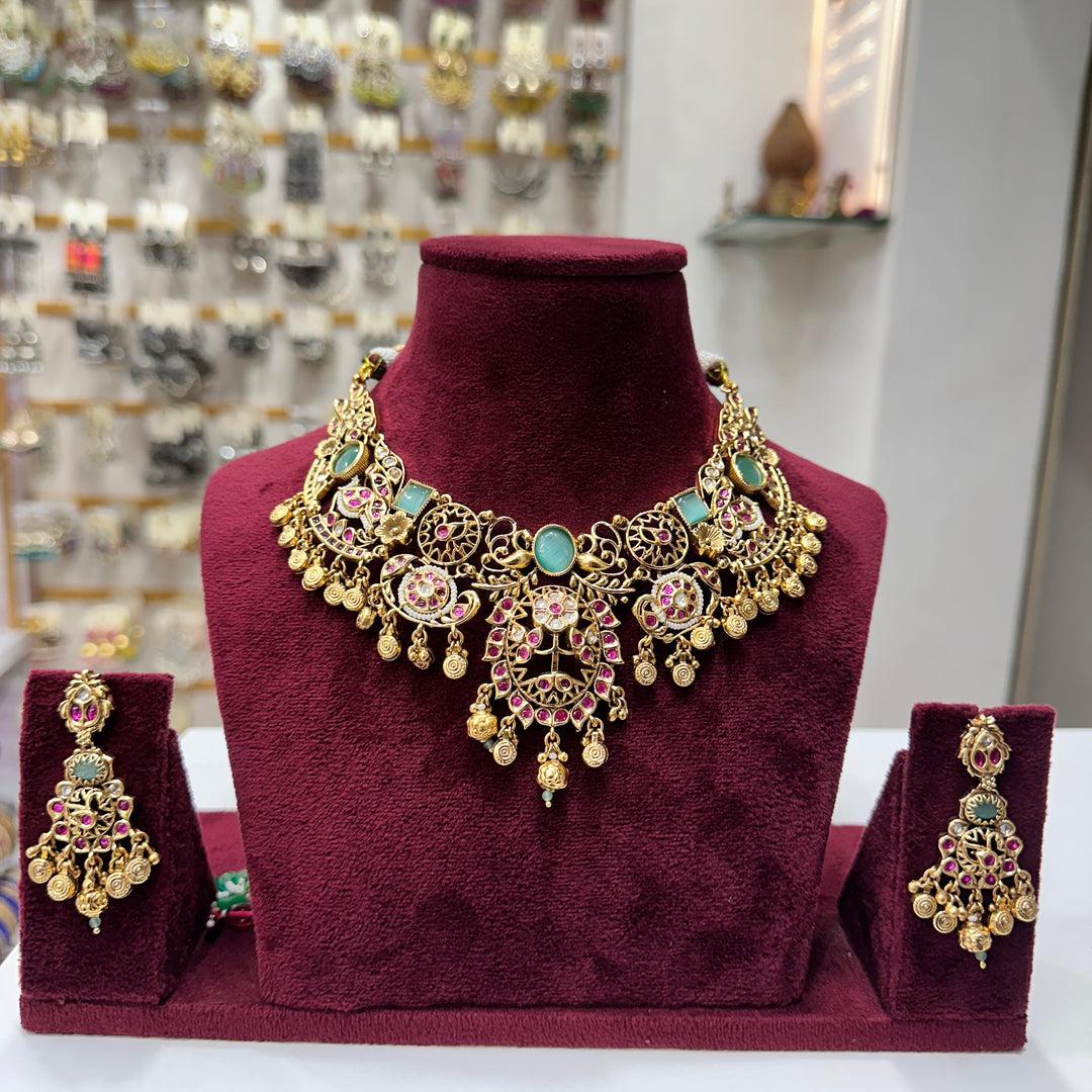 Heritage Rajwadi Necklace