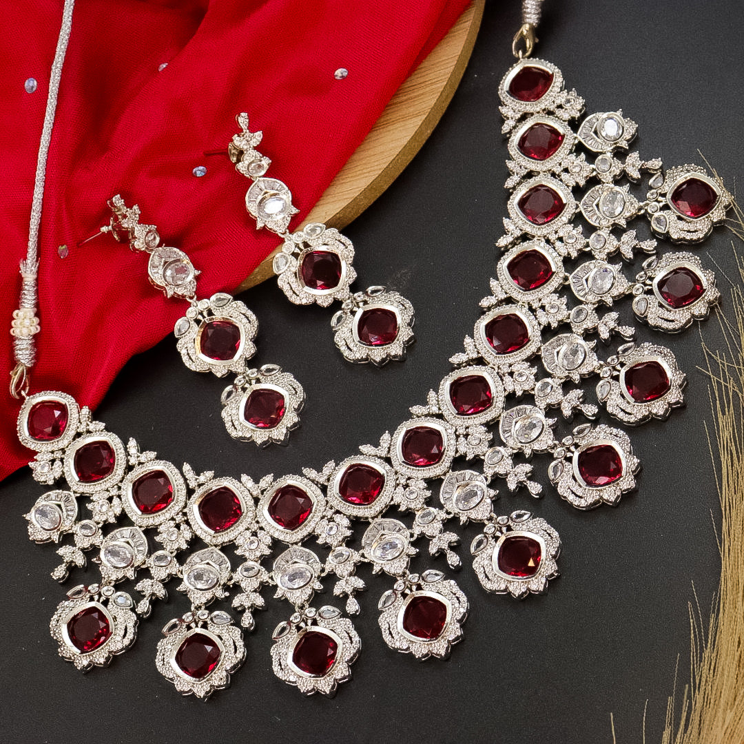 Keena AD Choker - Red