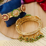 Load image into Gallery viewer, Zena  Rajwadi Copper Kada