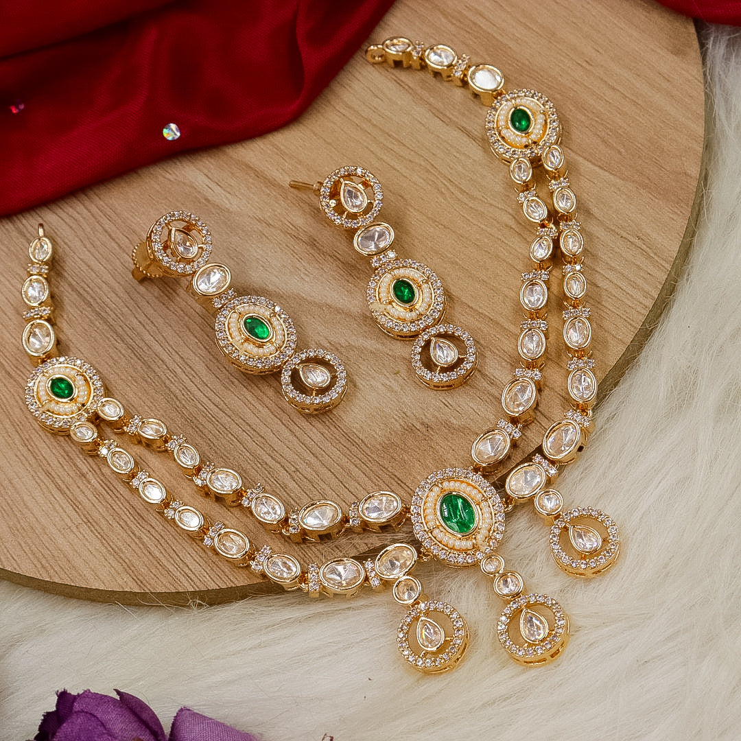 Moissante Layered Set- Green