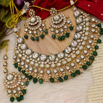 Load image into Gallery viewer, Zafiya Semi Bridal Set - Green