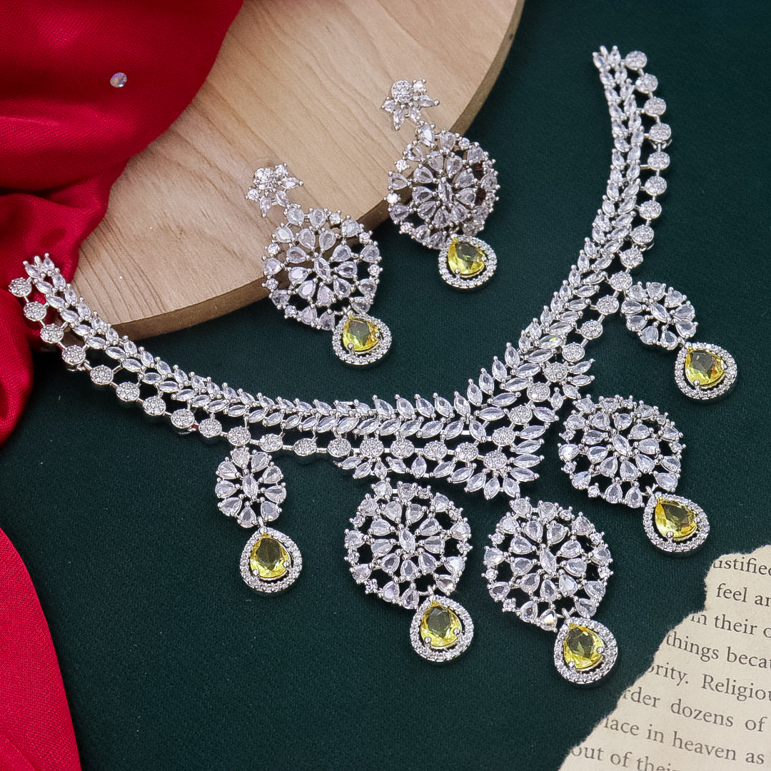 Chandi Golden Diamond Set
