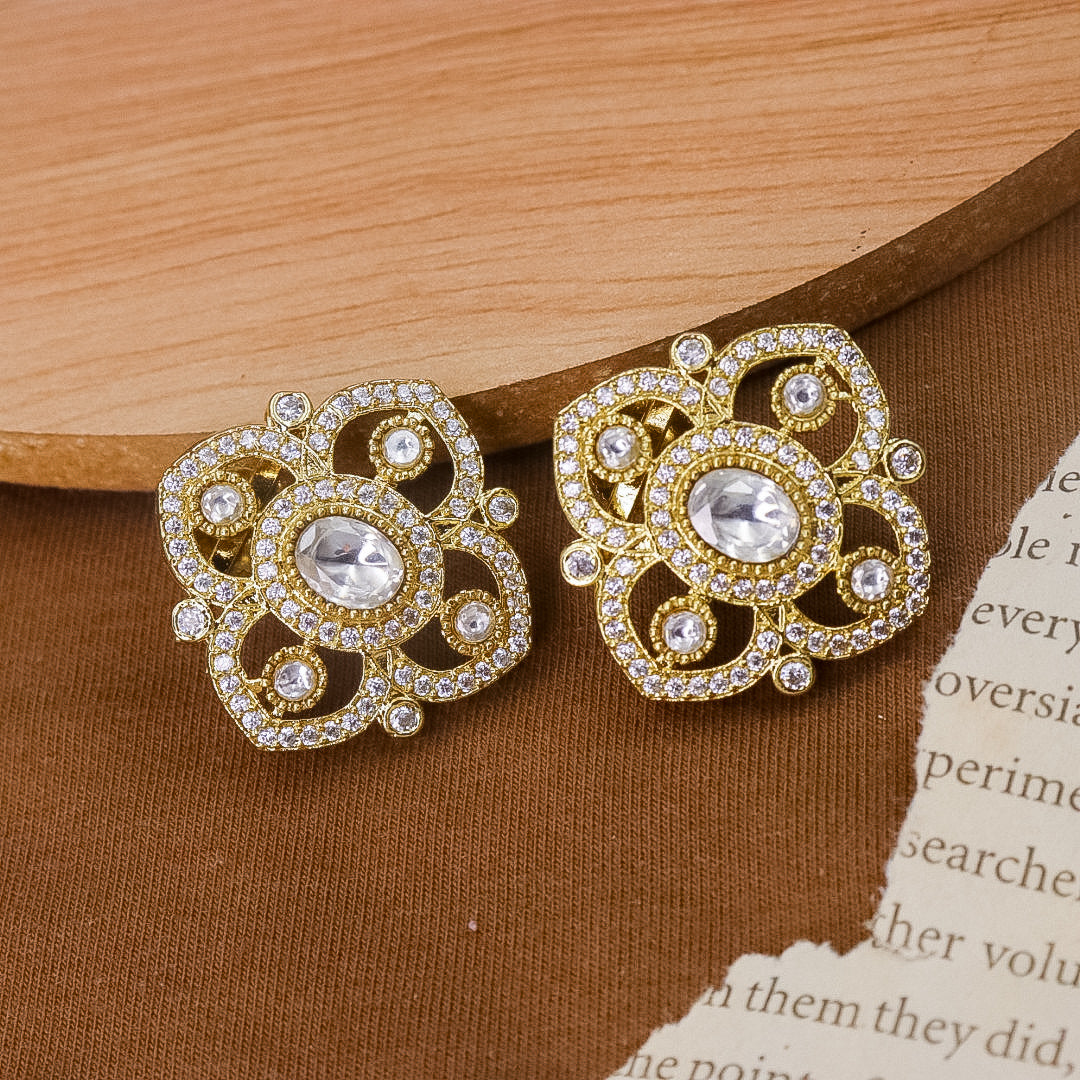 Yumna Moissianite Studs