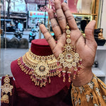 Load image into Gallery viewer, Chahal Semi Bridal Choker Set