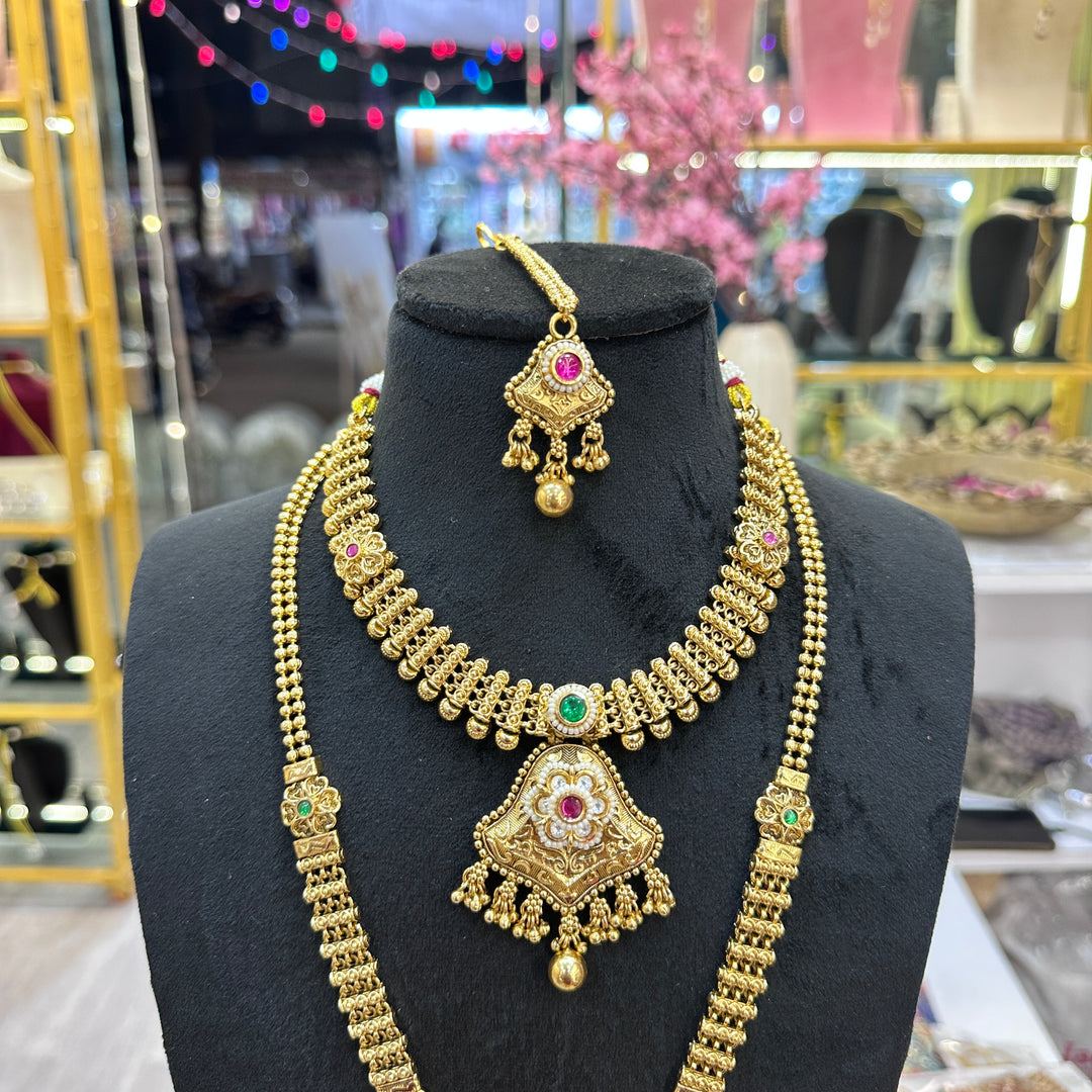 Aarti Combo Rajwadi Set