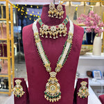 Load image into Gallery viewer, Sunaina Long &amp; Short Rajwadi Necklace
