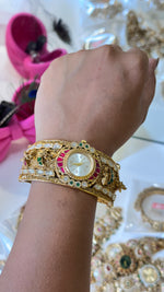 Load image into Gallery viewer, Renu Designer Moissanite Openable Watch Kada