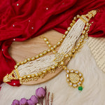 Load image into Gallery viewer, Fiza Statement Moti Polki  Sheeshpool