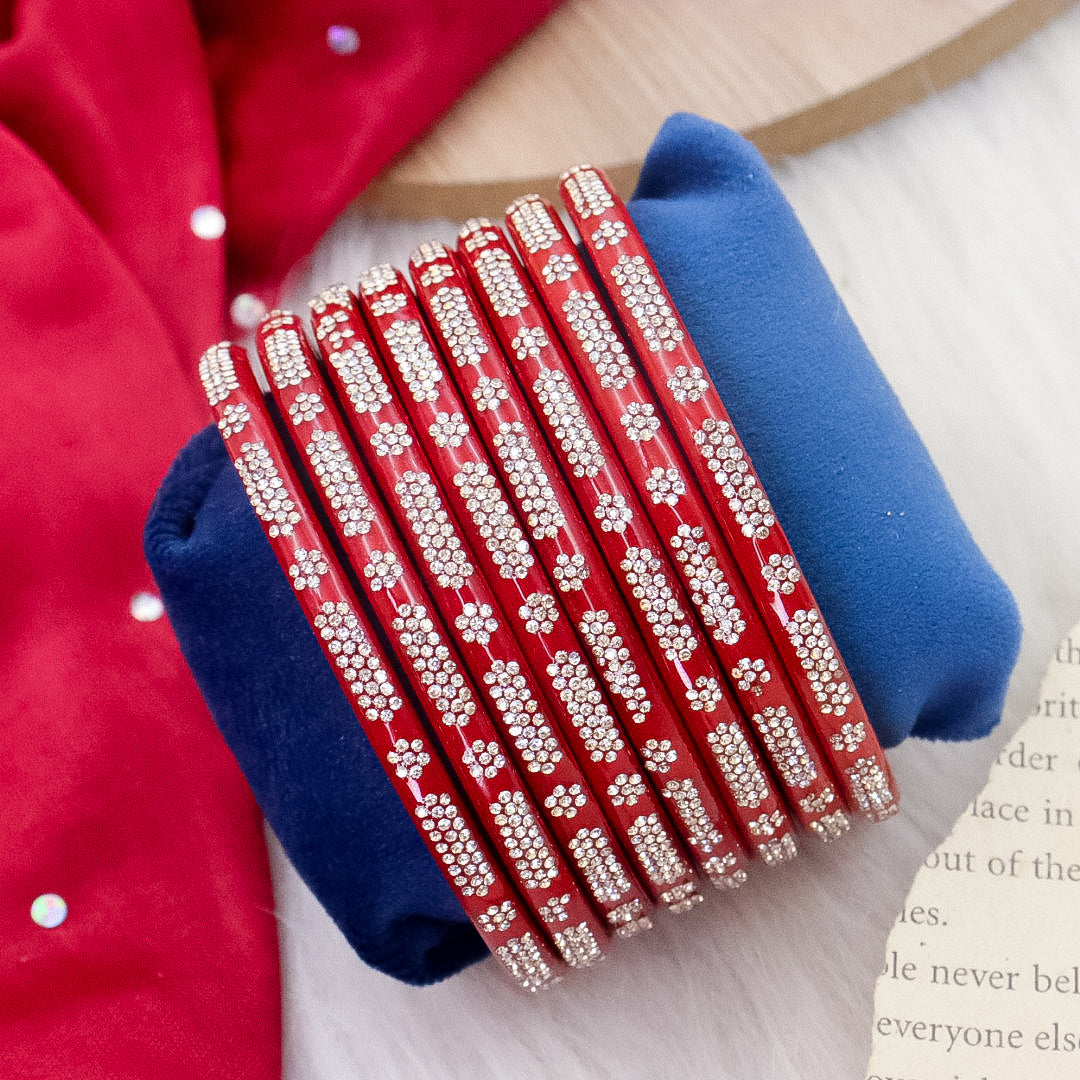 Lakh Bangle - Pack Of 8