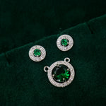 Load image into Gallery viewer, Celebrity Inspired AD Mangalsutra With Earrings + Mangalsutra Chain