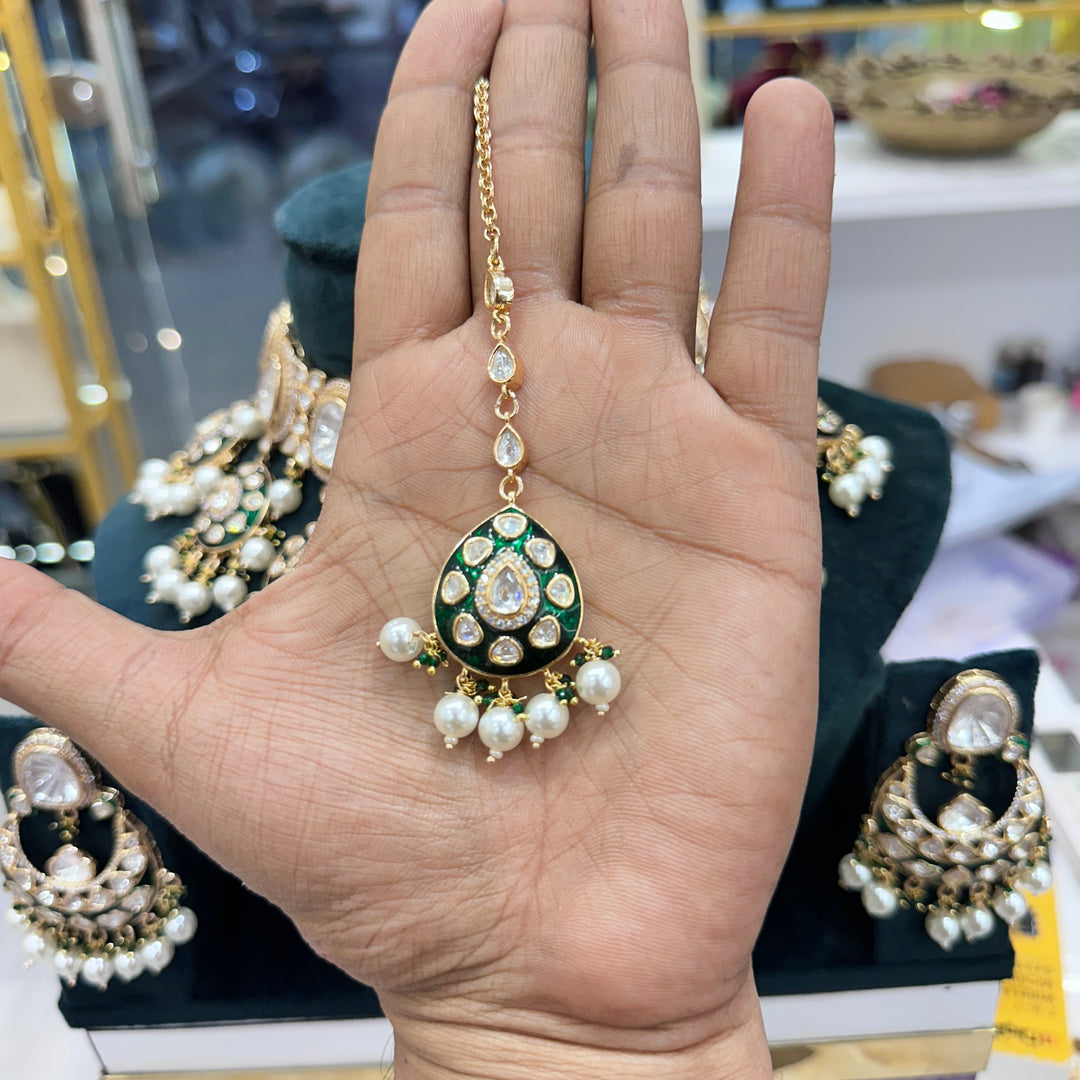 Moissante Semi Bridal Necklace