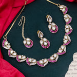 Load image into Gallery viewer, Ragli Sleek Moissante Choker- Pink