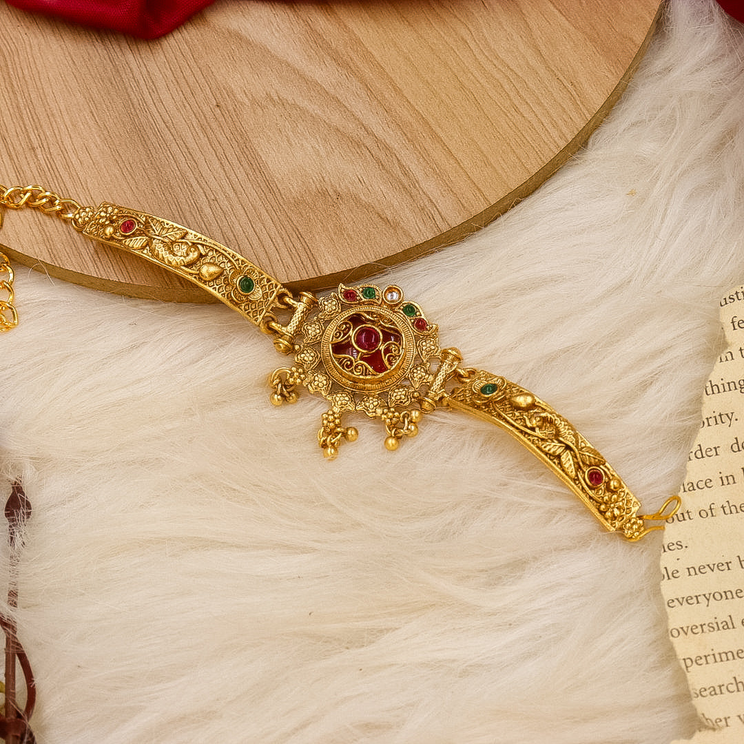 Jeena Heritage bracelet- Red