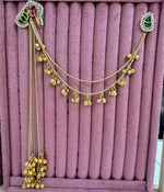Load image into Gallery viewer, Viral Kashmiri Earrings With Brass Kanchain
