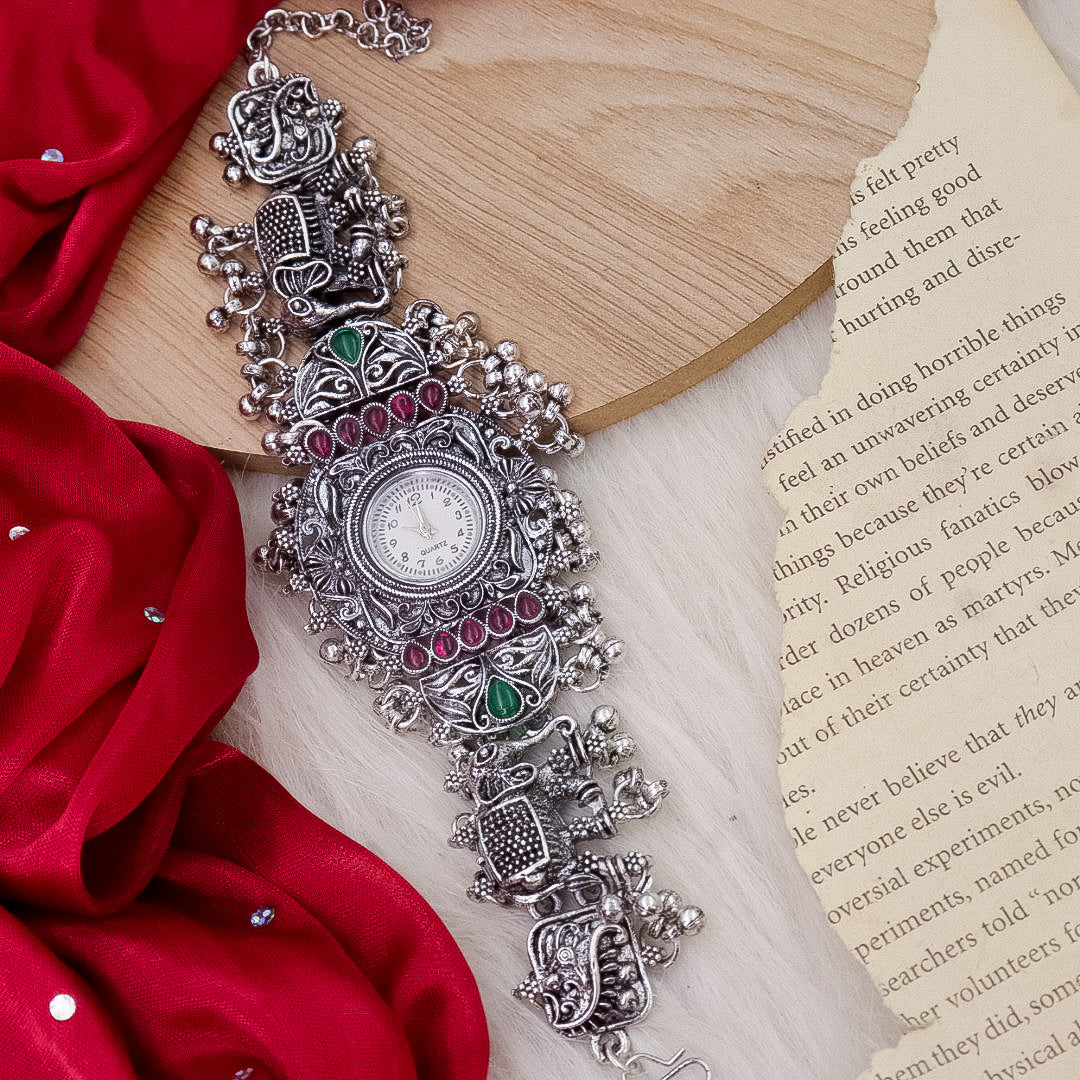 Pihu 2.0 Oxidise Watch