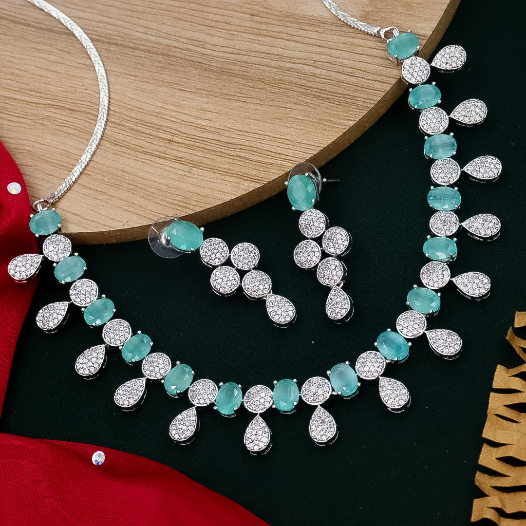 Saba AD Choker-Mint