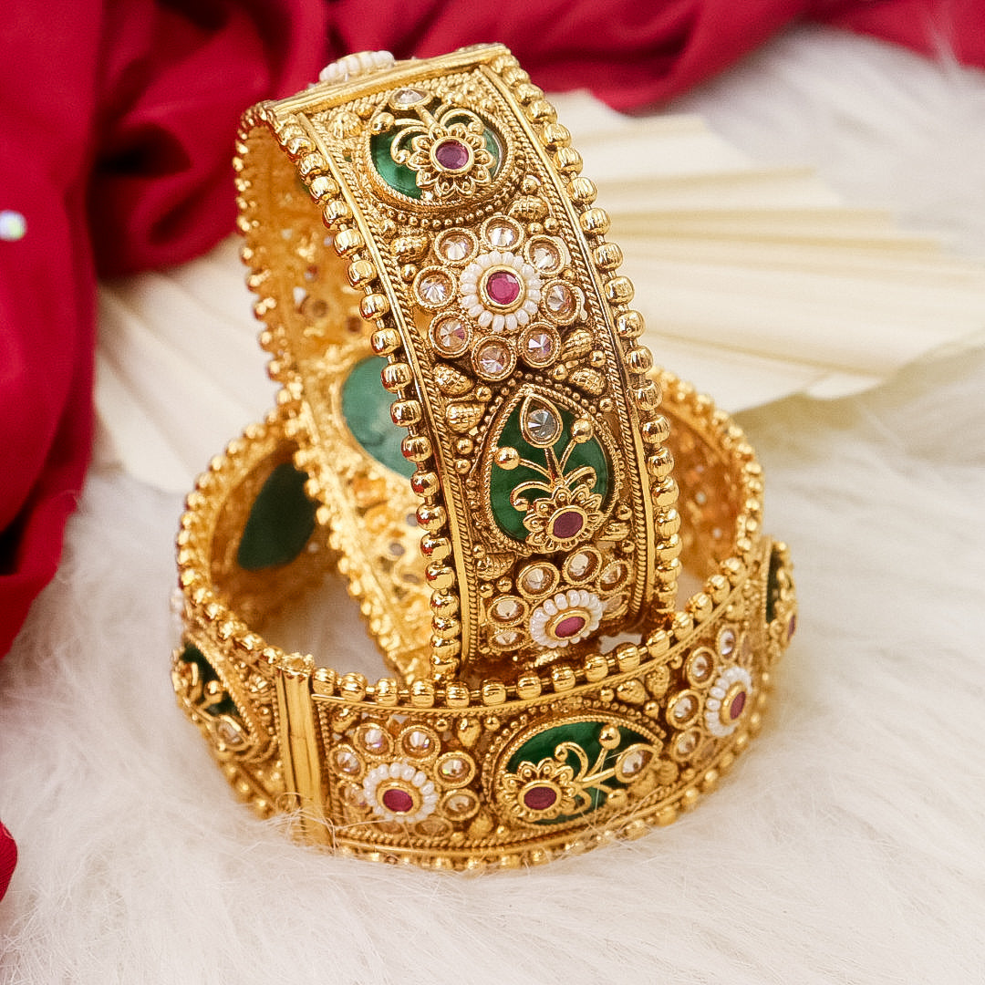 Dhan Heritage Brass kada