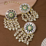 Load image into Gallery viewer, Latkan Mirror Earrings With Teeka
