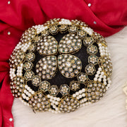 Pooh Polki Kundan Hair Bun