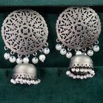 Load image into Gallery viewer, Oxidise Jhumka