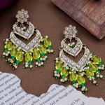 Load image into Gallery viewer, Small Bhavini 2 Layer Chandbali
