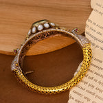 Load image into Gallery viewer, Emerald Trending Moissante Designer Kada