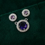 Load image into Gallery viewer, Celebrity Inspired AD Mangalsutra With Earrings + Mangalsutra Chain
