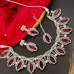 Load image into Gallery viewer, Lissa AD Choker - Red