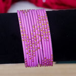 Load image into Gallery viewer, Vamila Shimmer Metal Bangles (Dozen)