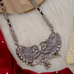 Load image into Gallery viewer, Peacock Long Ghungroo Necklace