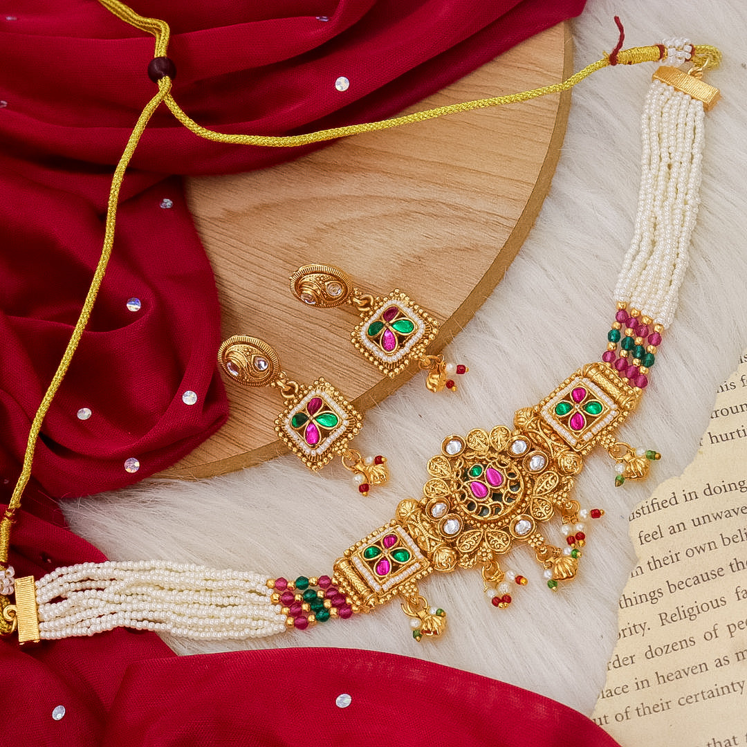 Saba Heritage Moti Choker