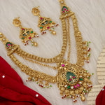 Load image into Gallery viewer, Shilpa layered Heritage  Necklace