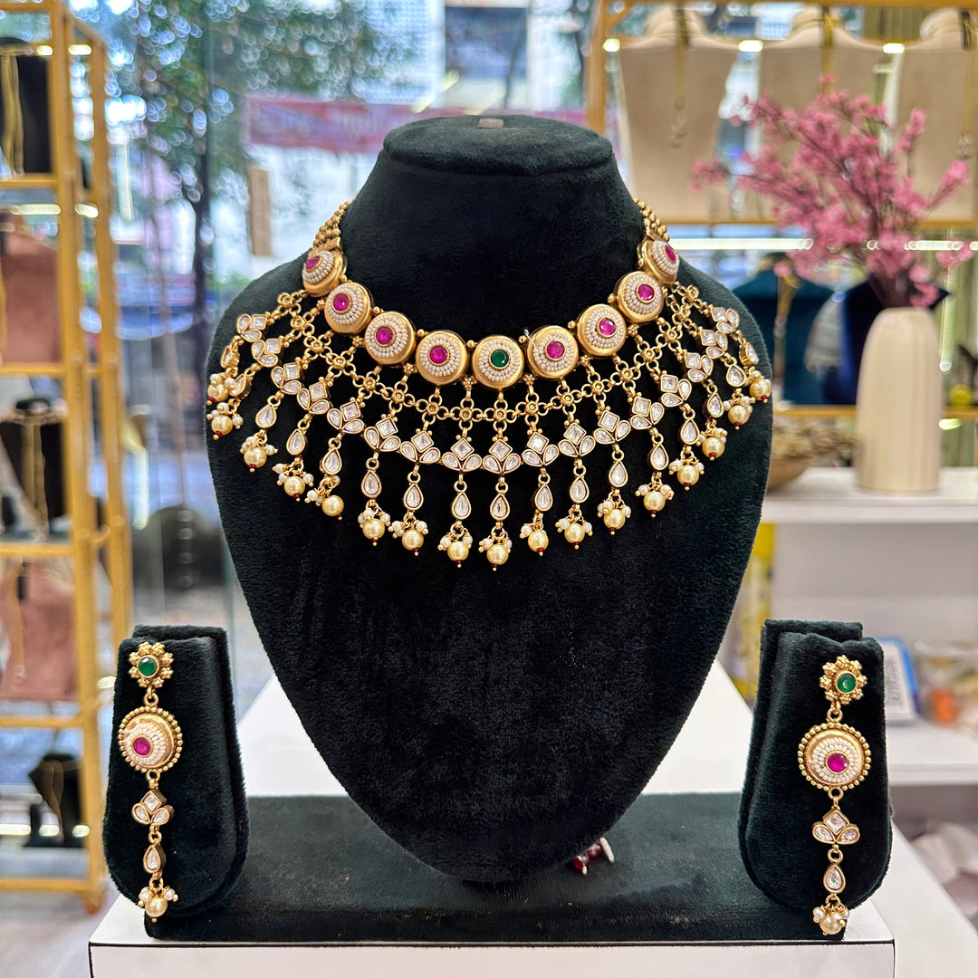 Reema Rajwadi Choker Set