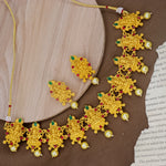 Load image into Gallery viewer, Lakshmi Copper Choker Set
