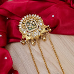 Load image into Gallery viewer, Ananya Heritage Hair brooch With Long Latakan