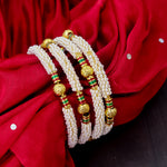 Load image into Gallery viewer, Moti Brass Kada - Pack of 4