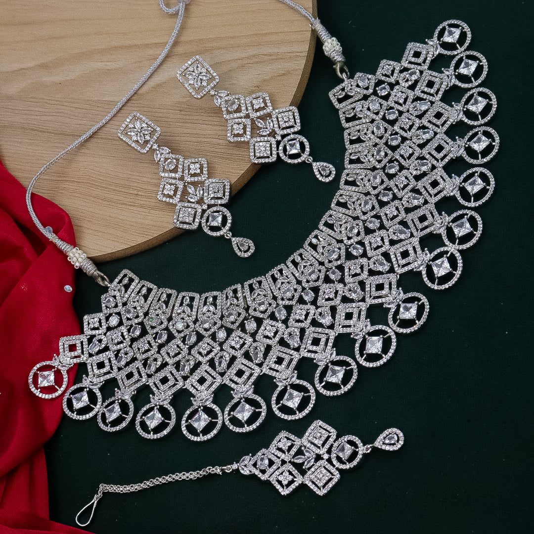 Farzana Bridal Choker With Mangtika