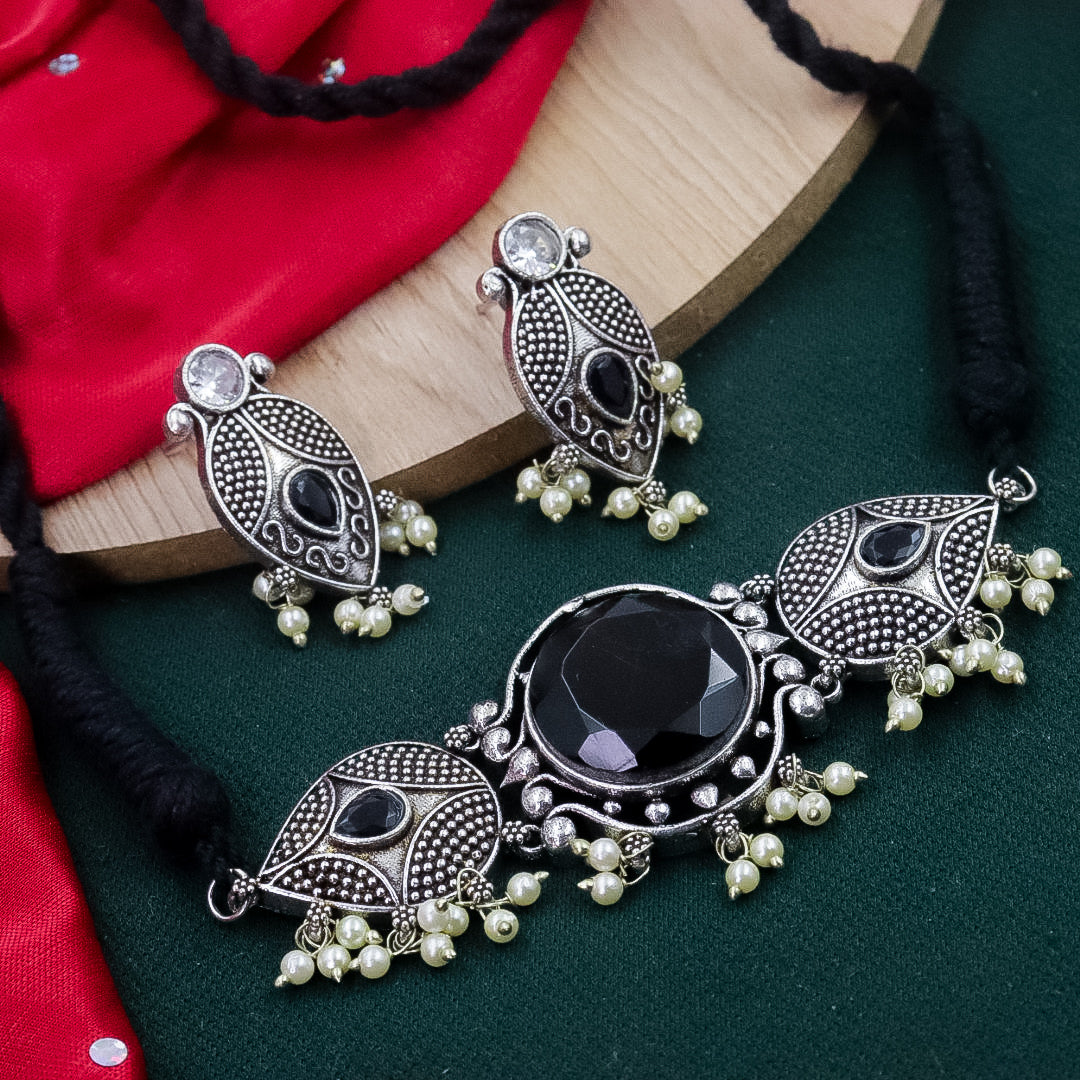 Premium German Silver Choker